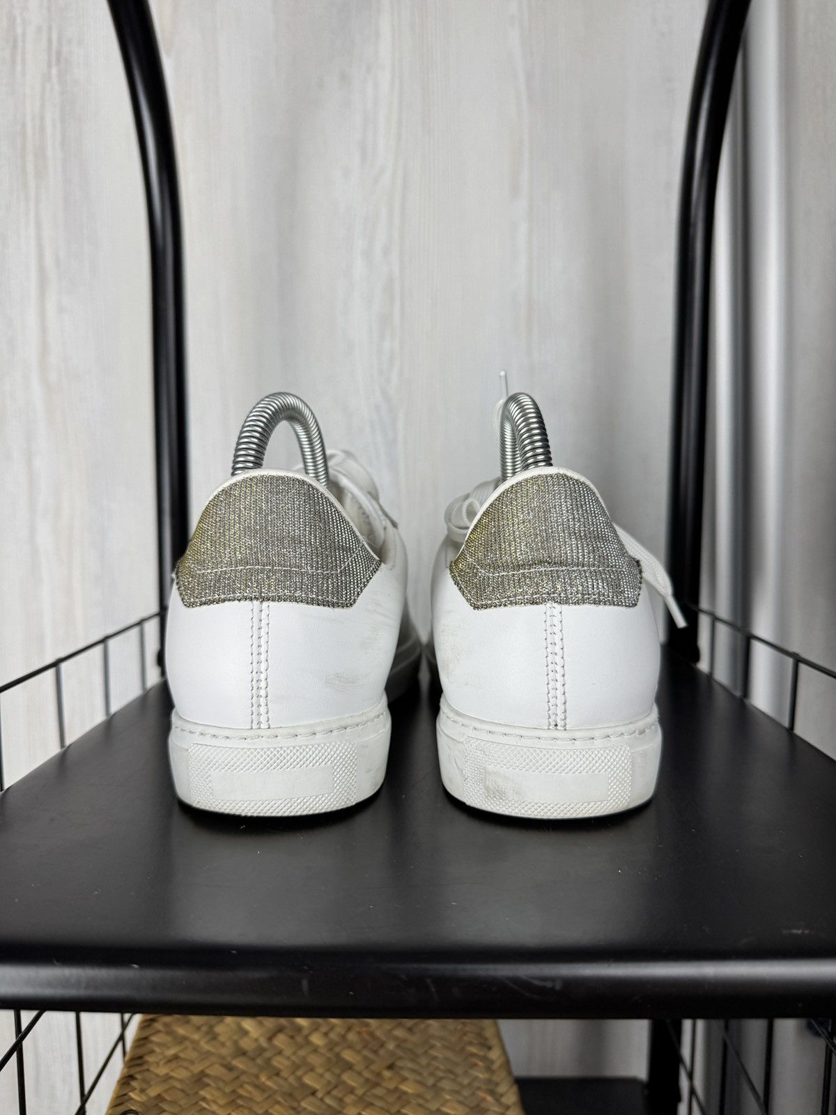 Zadig & Voltaire Zadig & Voltaire ZV 1747 Flash White leather low sneakers 38 Size US 8 / IT 38 - 14 Thumbnail