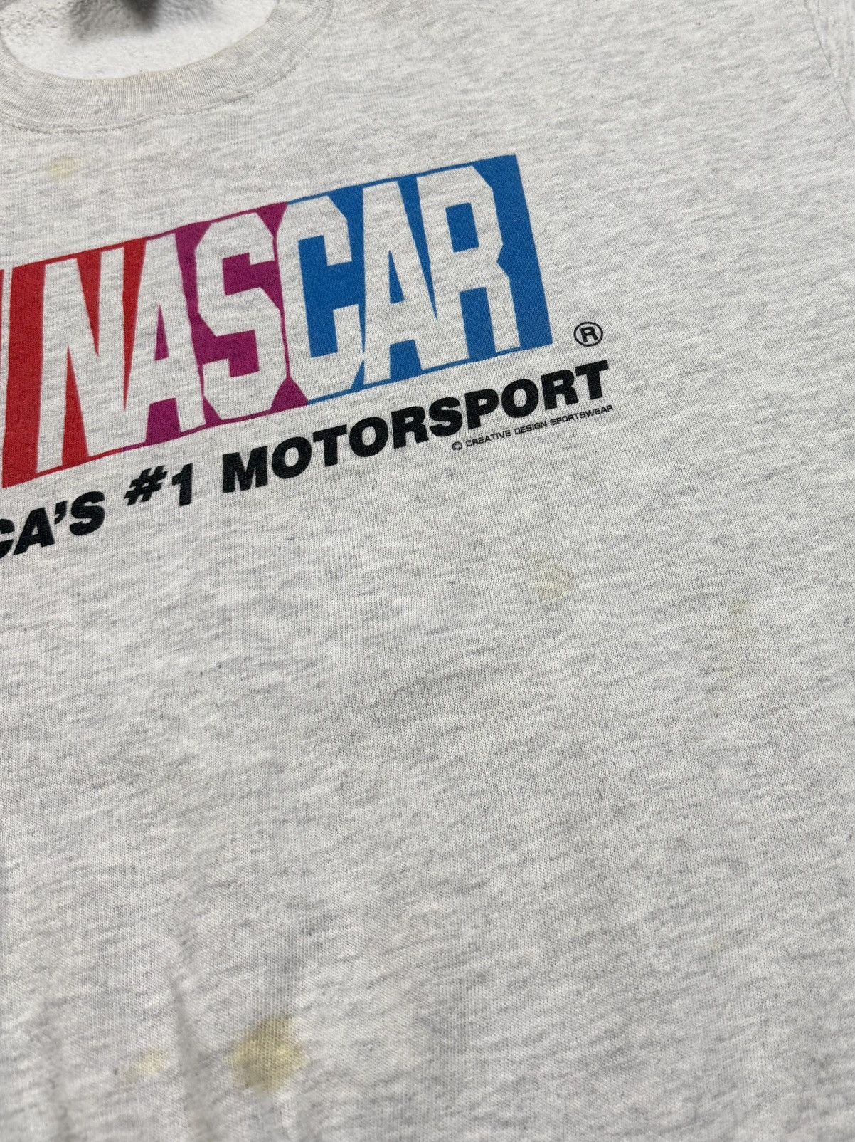 NASCAR Vintage Nascar Logo Crewneck Sweatshirt Pullover 90s Racing Size US XL / EU 56 / 4 - 9 Thumbnail