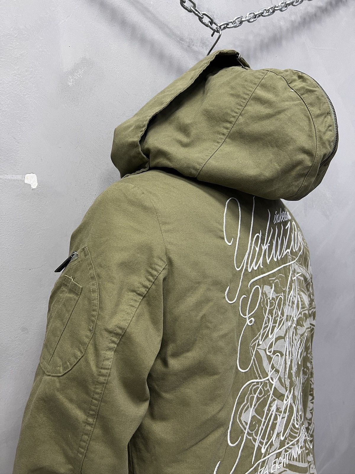 If Six Was Nine Cropped bomber if six was nine style bomber jacket y2k Size US M / EU 48-50 / 2 - 8 Thumbnail