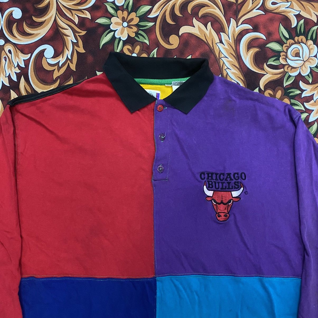 NBA × Vintage Vintage 90s Chicago Bulls by in the Paint Basketball Gear Size US M / EU 48-50 / 2 - 2 Thumbnail
