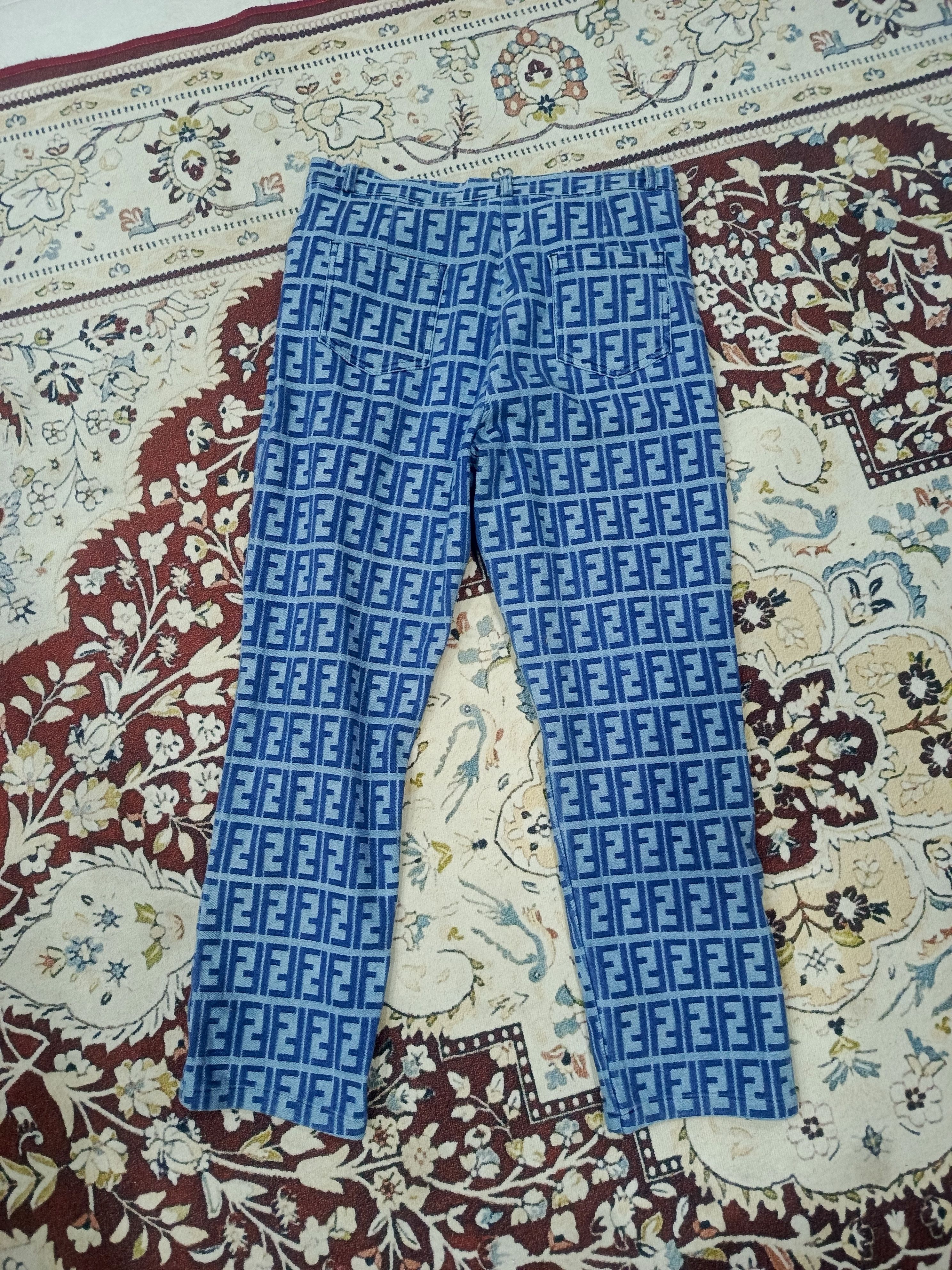 Fendi Fendi Zucca Monogram Pants Size 31" - 2 Thumbnail