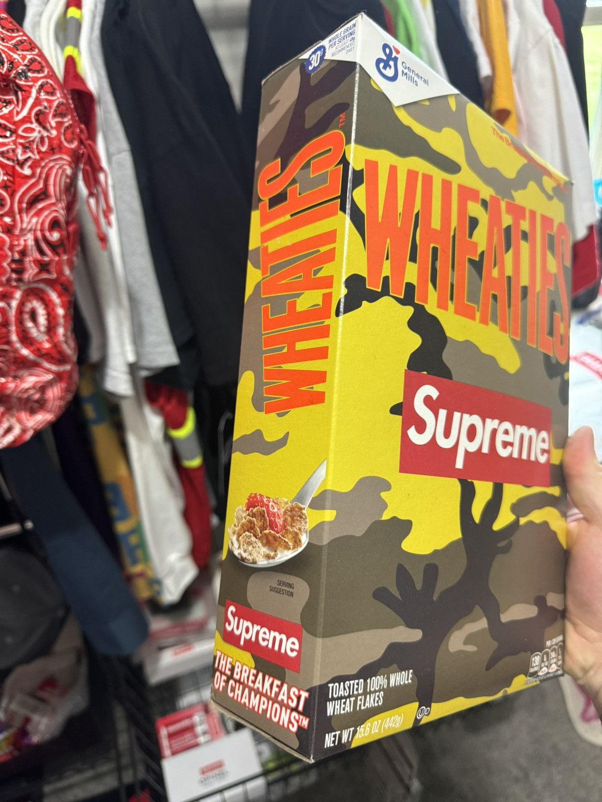 Supreme Supreme Wheaties Orange Limited Edition Box Size ONE SIZE - 2 Thumbnail
