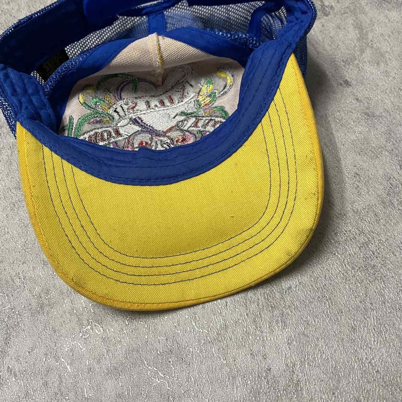 Other Rare Killers 97 trucker hat, yellow and blue Size ONE SIZE - 3 Thumbnail