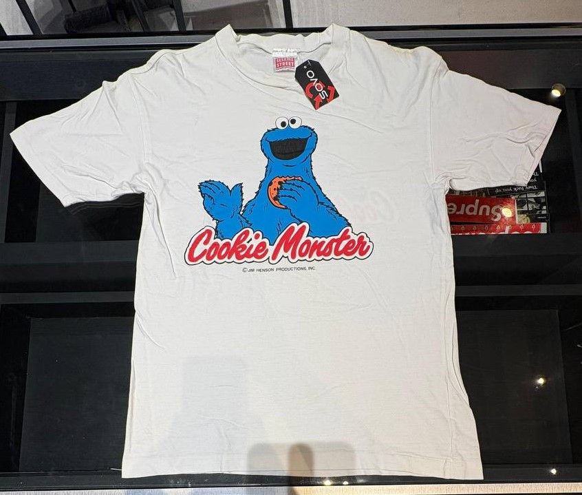 Other Vintage Sesame Street Cookie Monster Tee Size US L / EU 52-54 / 3 - 1 Thumbnail