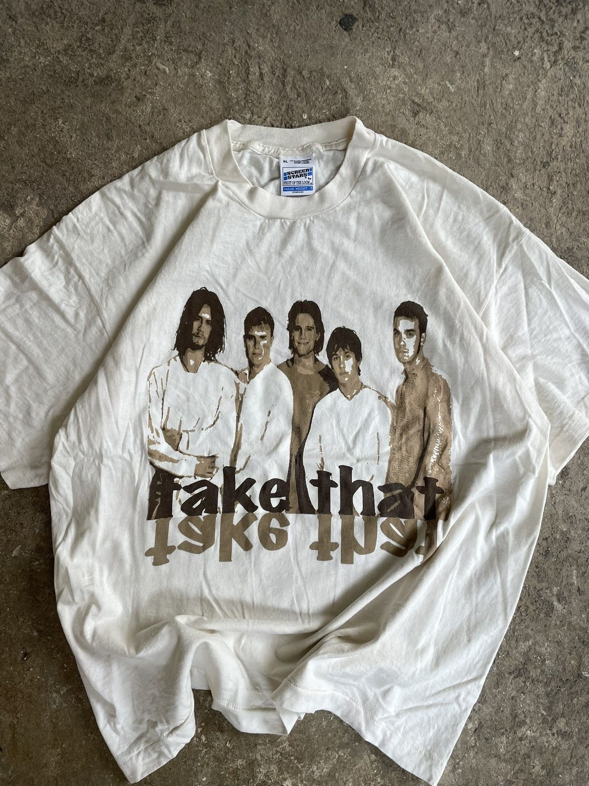 Band Tees Take That Europe Tour 1995 band tee Size US XL / EU 56 / 4 - 3 Thumbnail