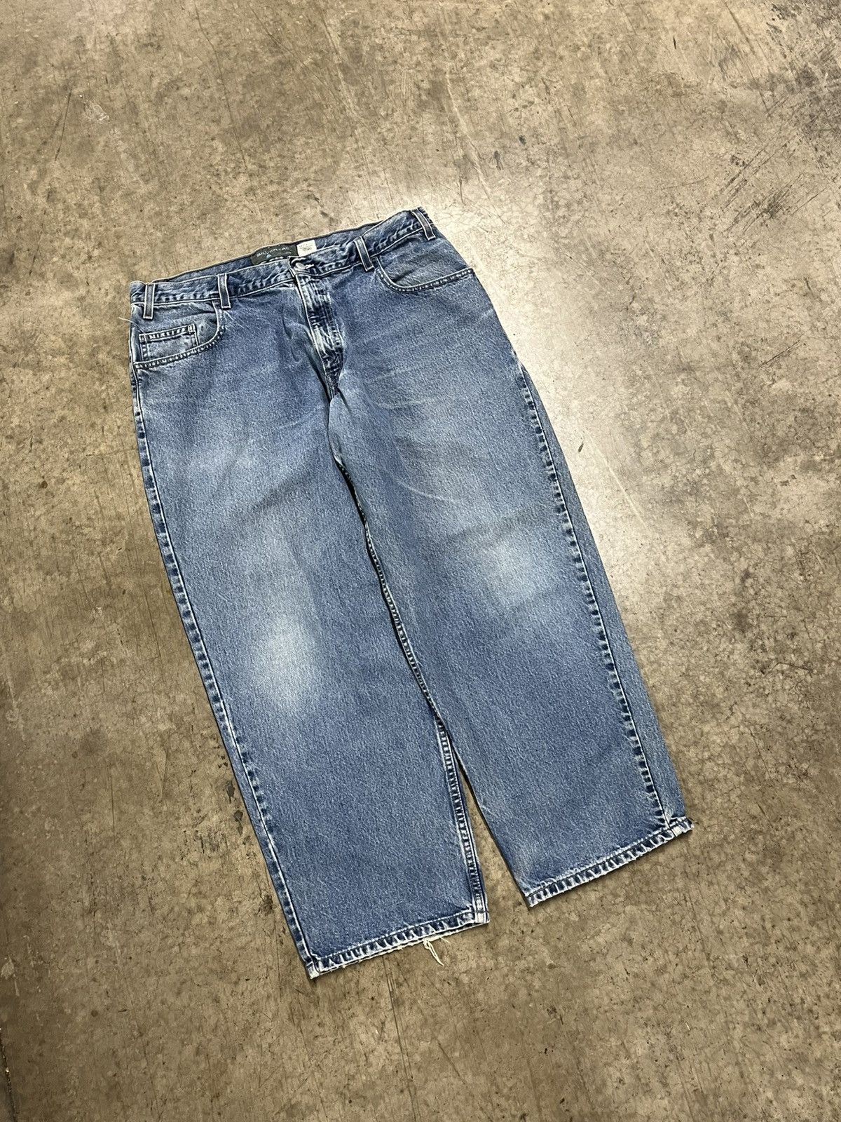 Levi's × Vintage Levi’s silver tab vintage baggy wide leg pants skater hype Size US 36 / EU 52 - 1 Thumbnail