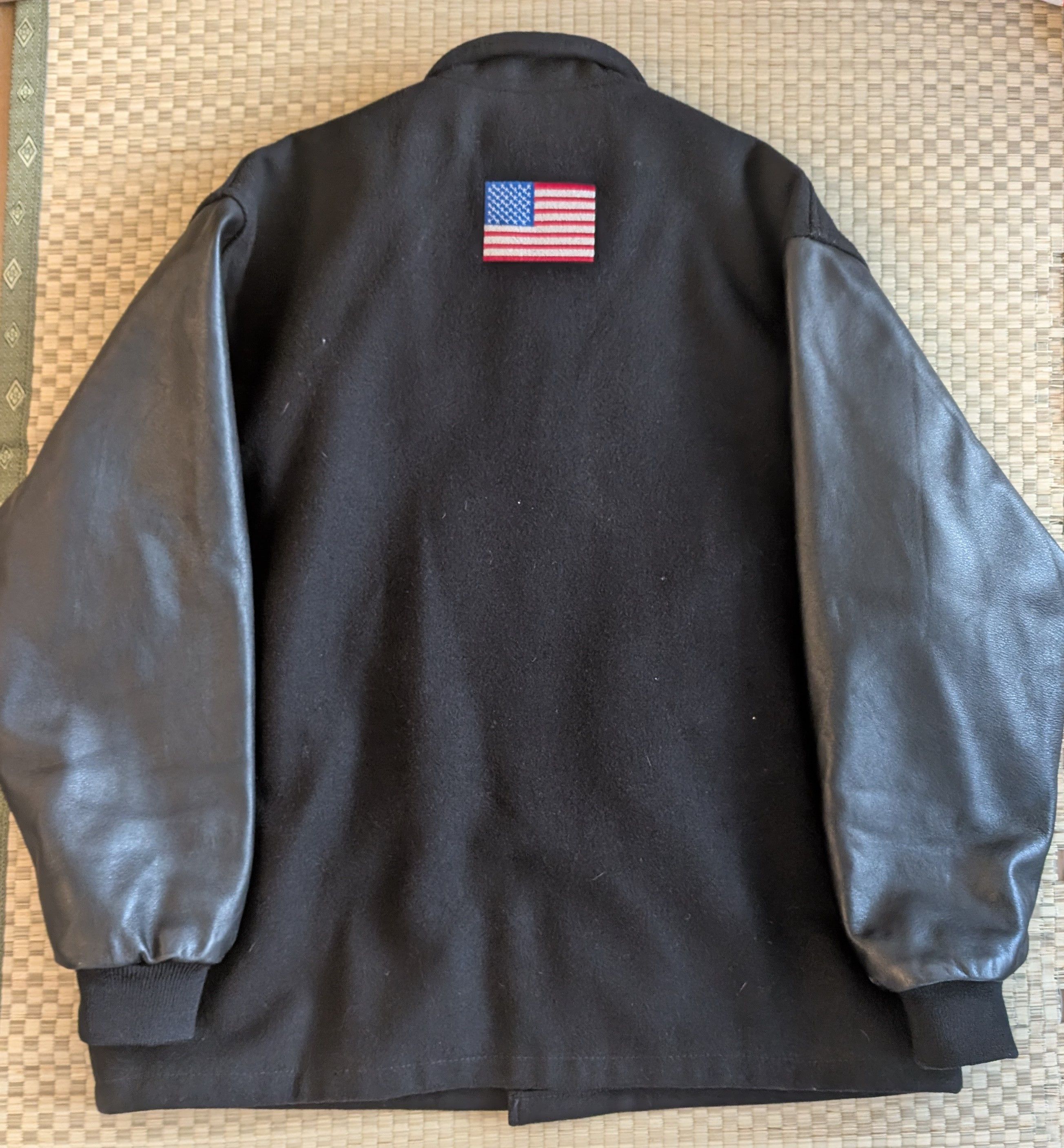 Dehen 1920 VTG Dehen Wool Leather Varsity Jacket Alamo Bowl Made in USA Size US L / EU 52-54 / 3 - 2 Thumbnail