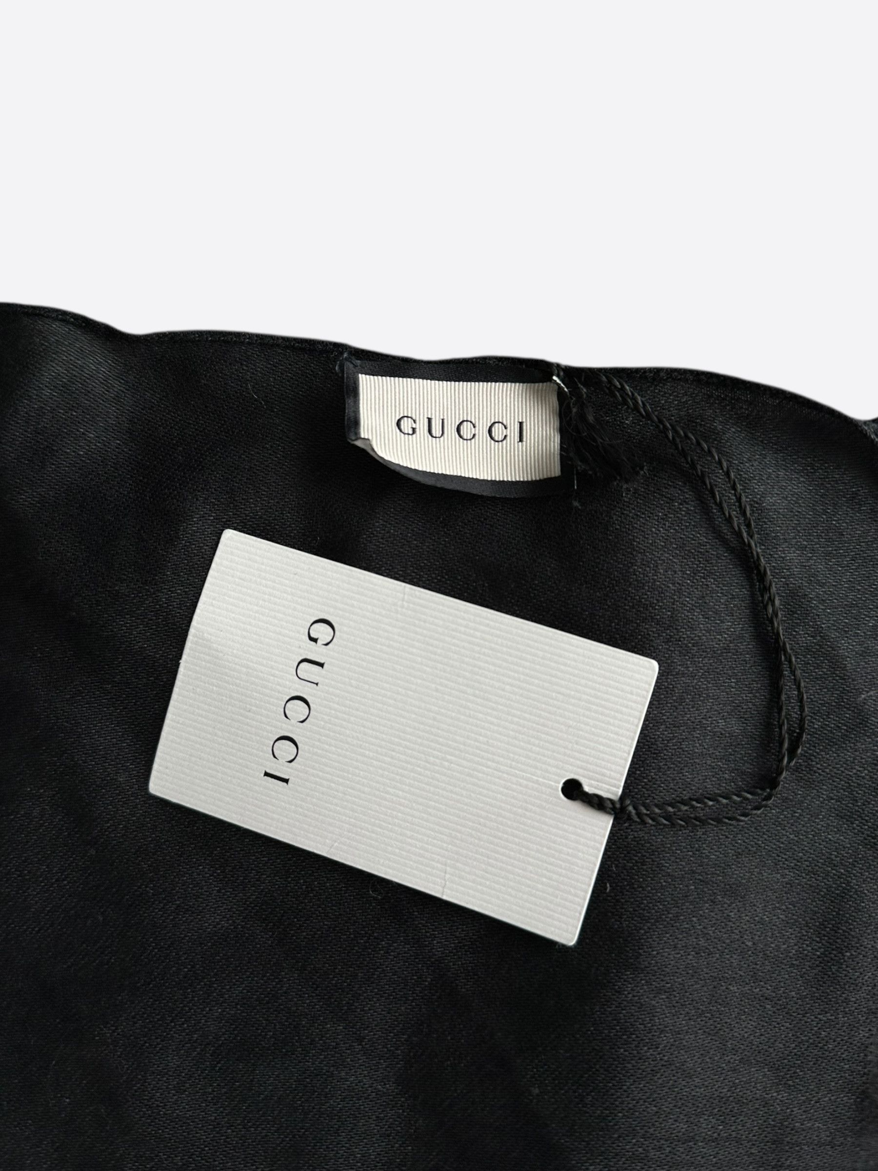 Gucci Gucci Black GG Monogram Blanket Shawl Size ONE SIZE - 3 Thumbnail