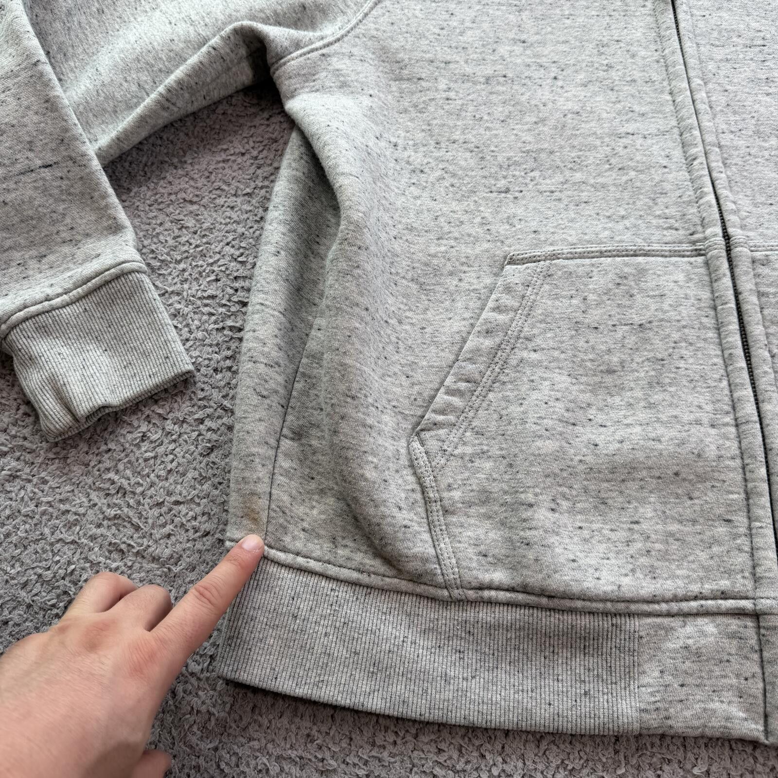 Carhartt Carhartt Full Zip Hoodie Womens XL Relaxed Fit Sweatshirt Size XL / US 12-14 / IT 48-50 - 6 Thumbnail