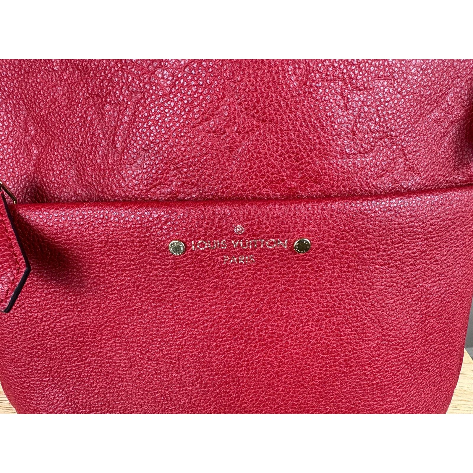 Louis Vuitton Authentic Louis Vuitton Monogram Empreinte Sorbonne Backpack Size ONE SIZE - 7 Thumbnail