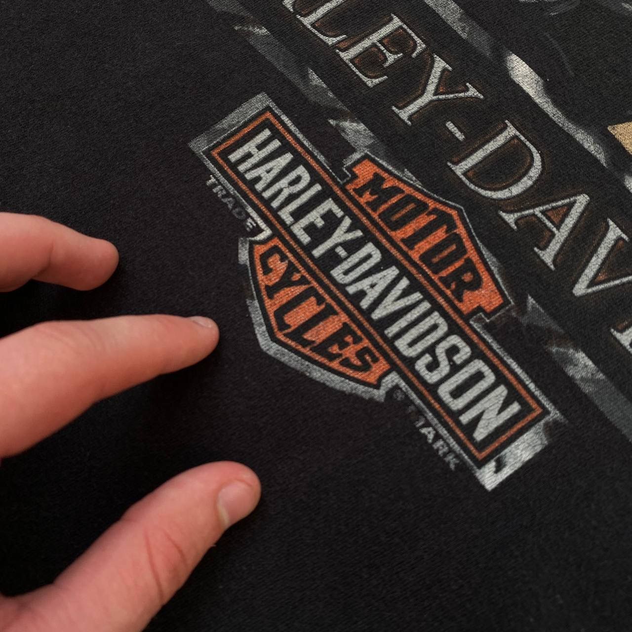 Harley Davidson × Vintage Vintage big logo rare Harley Davidson tee shirt Size US M / EU 48-50 / 2 - 4 Thumbnail