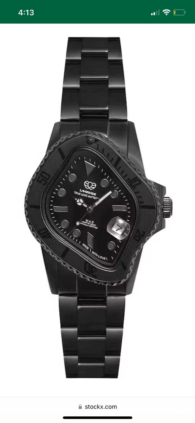 image of Laarvee Mad Dlc Blk Exclusive in Black, Men's