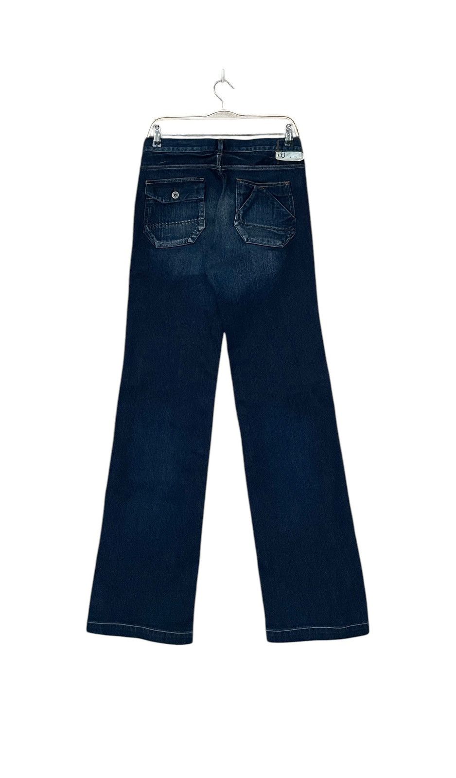 Johnbull Vintage Japanese Brand John Bull Flared Jeans 1990s Size US 29 - 2 Thumbnail