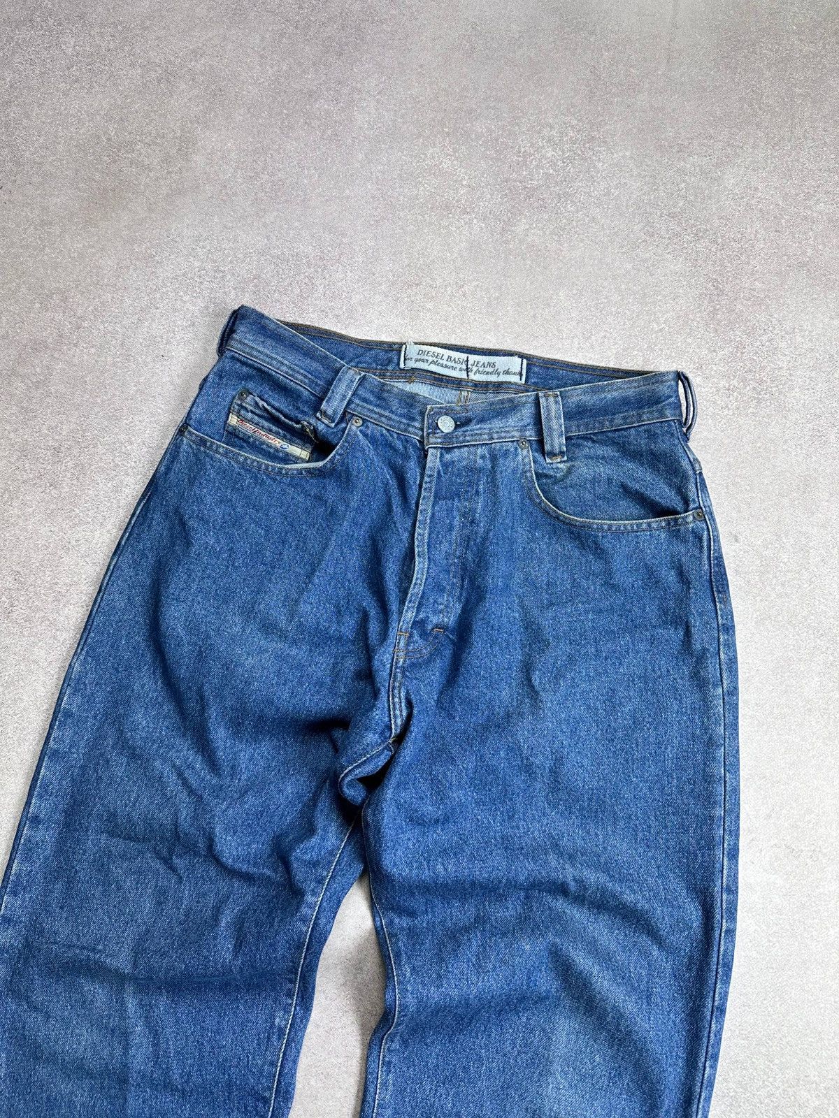 Diesel Vintage 90s Diesel Baggy Denim Jeans Crazy Fit 34 Size US 34 / EU 50 - 6 Thumbnail