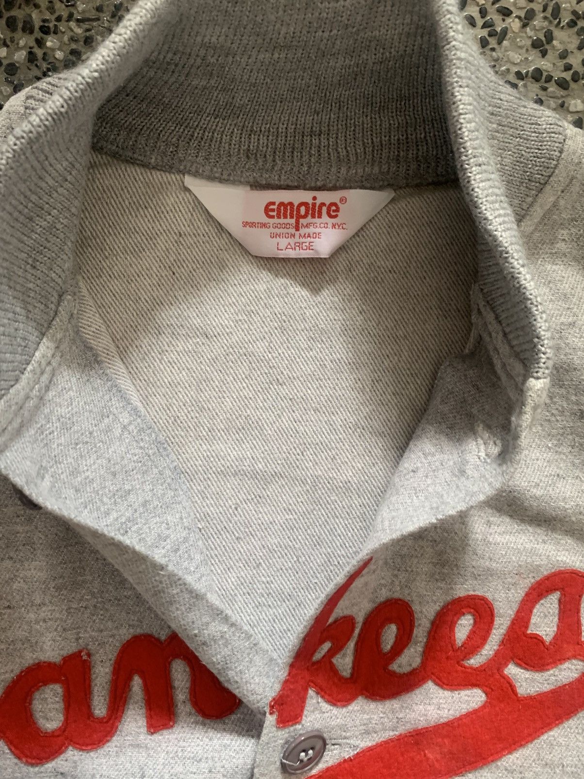 Vintage Vintage 80s Empire Sporting Goods Yankees Union Made Jacket Size US L / EU 52-54 / 3 - 6 Thumbnail