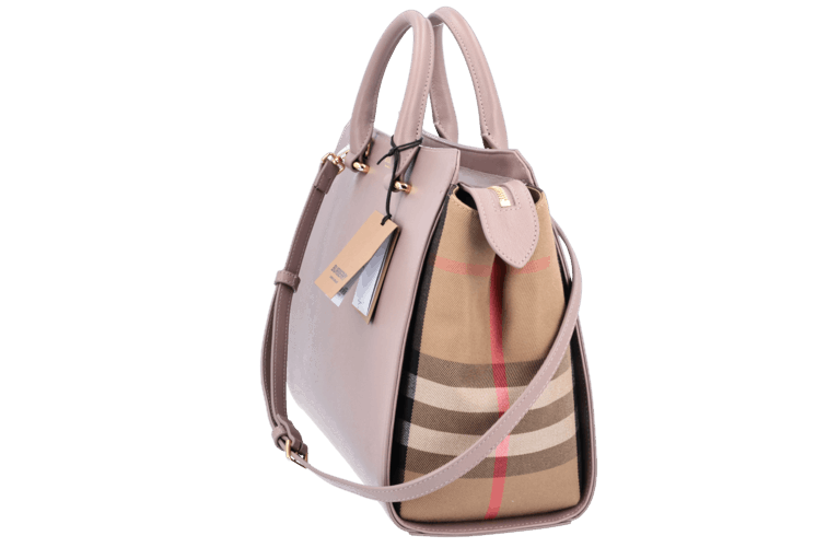 Burberry o1w1db10226 Size: OS / Banwell Two-Way Bag In Mink Grey Size ONE SIZE - 4 Thumbnail