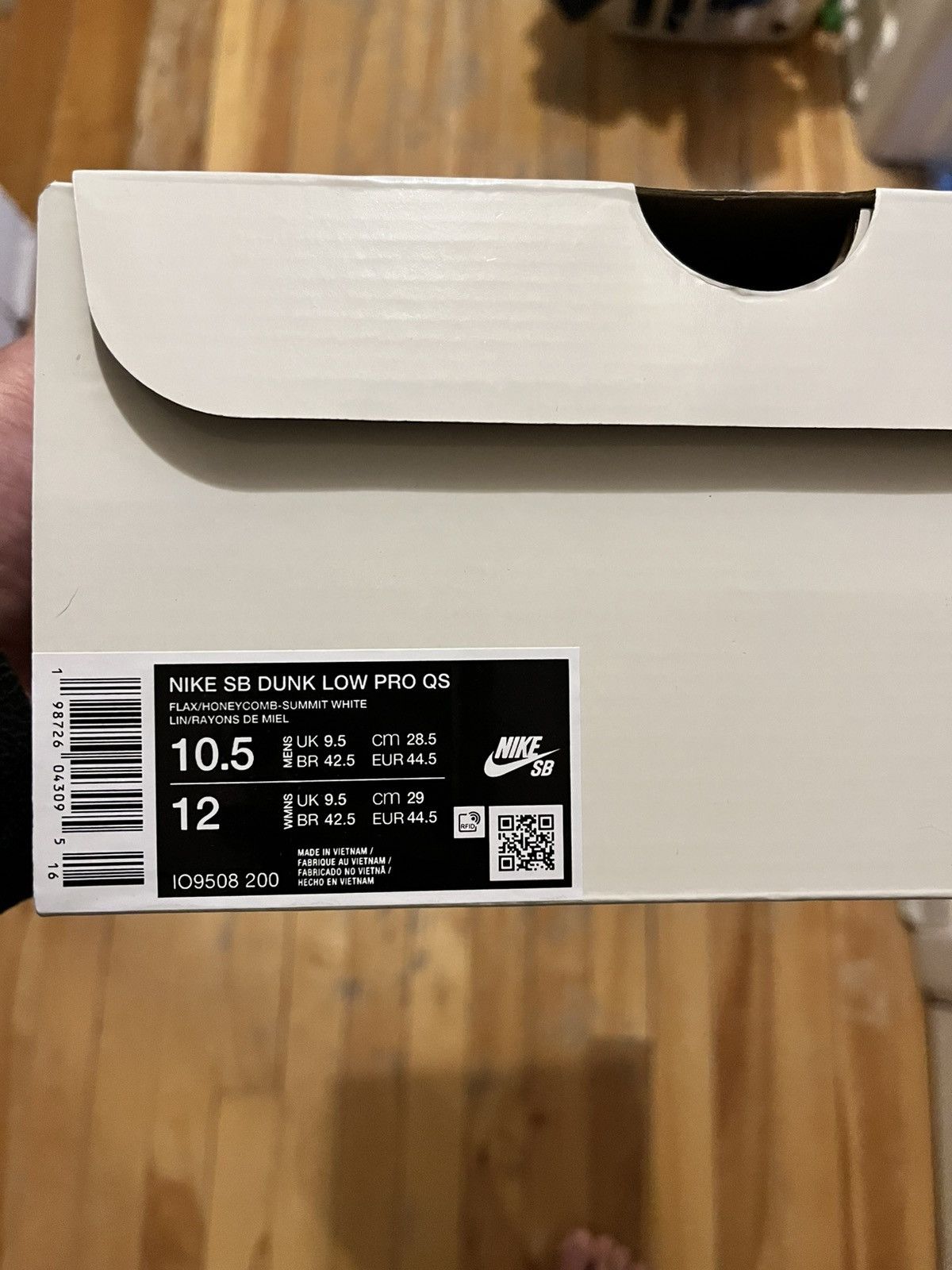 Nike Nike SB Dunk Low Pro NOTE “Brew and Biscuits” Size US 10.5 / EU 43-44 - 8 Thumbnail