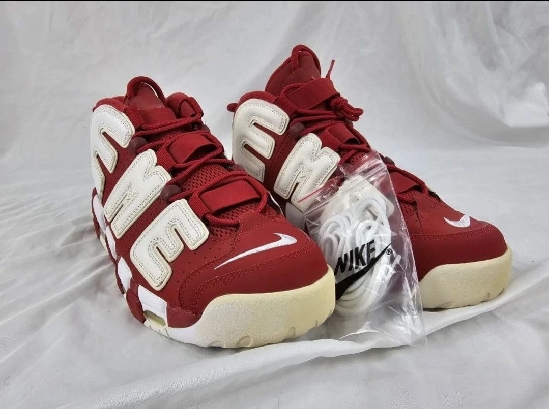 Nike × Supreme NIKE AIR MORE UPTEMPO SUPREME SUPTEMPO RED Size US 10 / EU 43 - 10 Thumbnail
