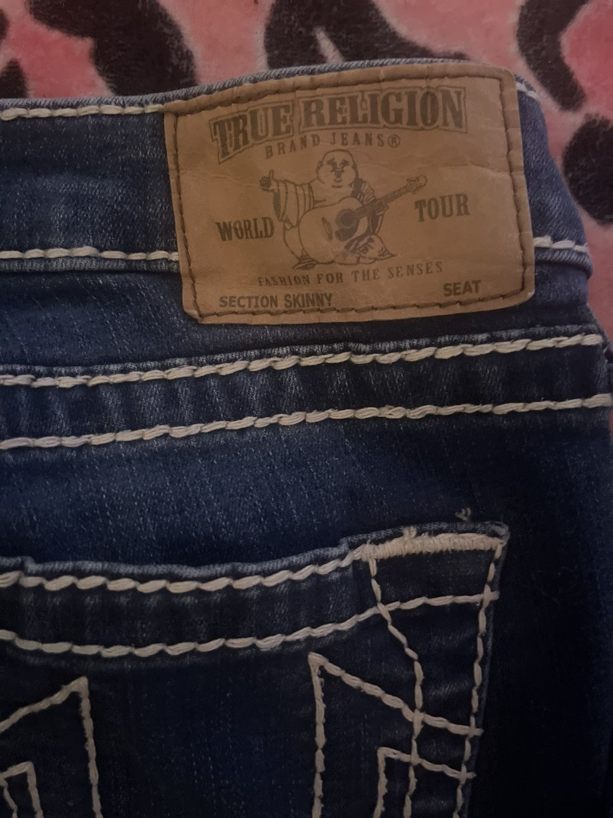 True Religion True Religion navy blue skinny jeans Size 27" / US 4 / IT 40 - 4 Thumbnail