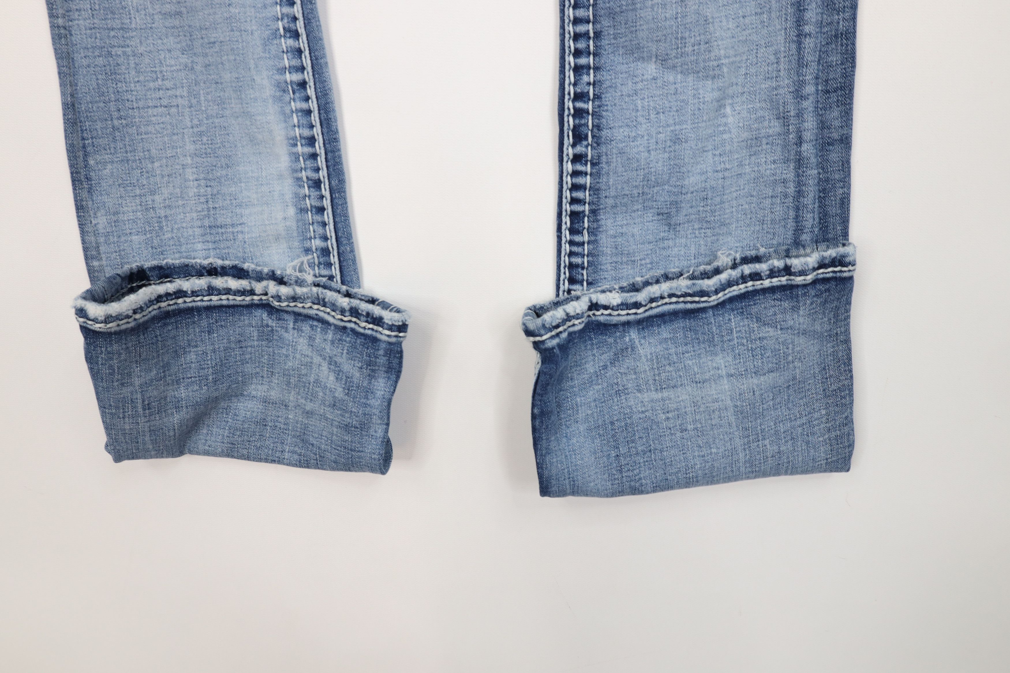 Rock Revival Rock Revival Thick Stitch Jeweled Sundee Bootcut Jeans Blue Size 26" / US 2 / IT 38 - 5 Thumbnail