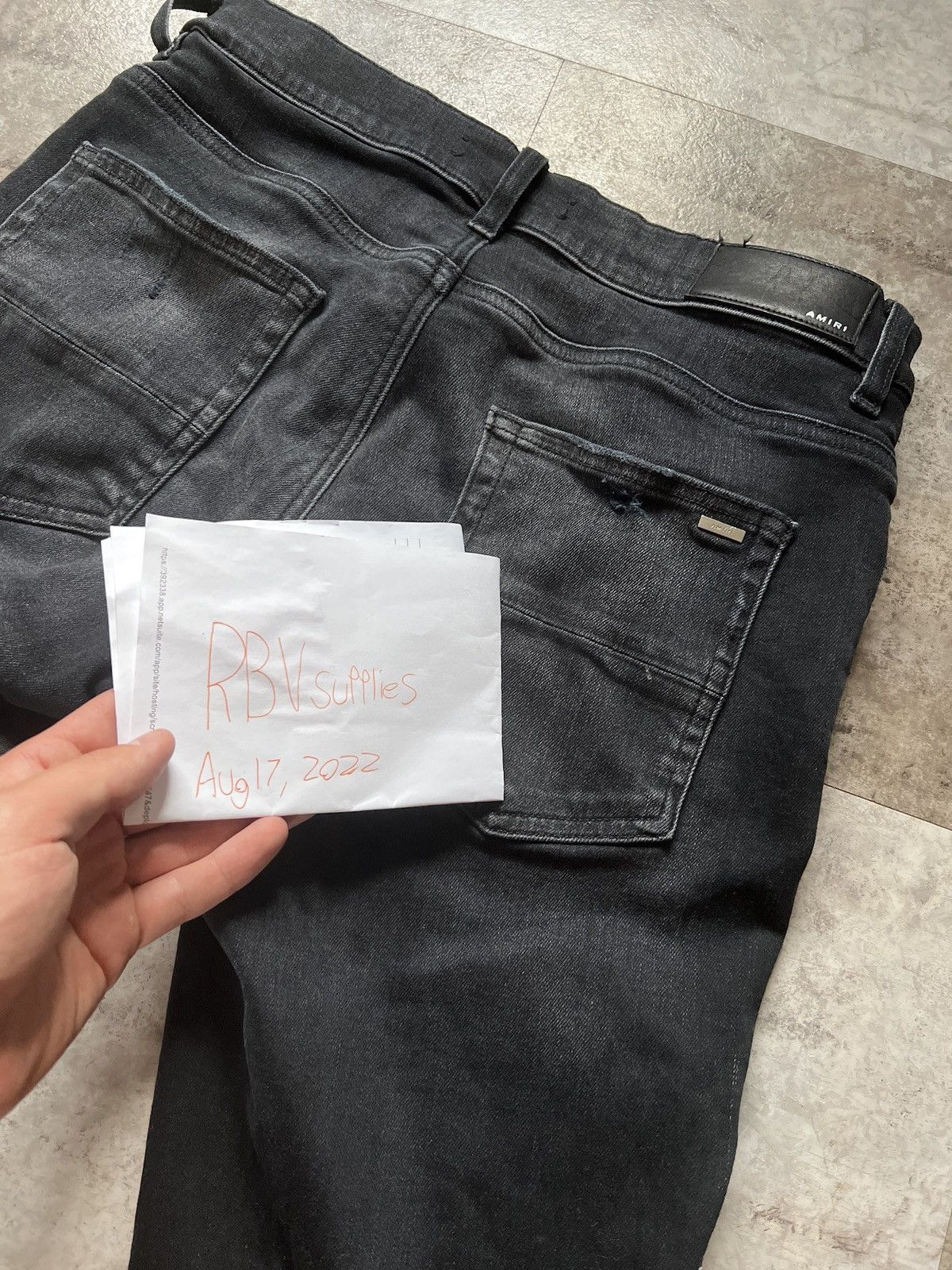 Amiri Mike amiri paint drip jeans Size US 32 / EU 48 - 3 Thumbnail