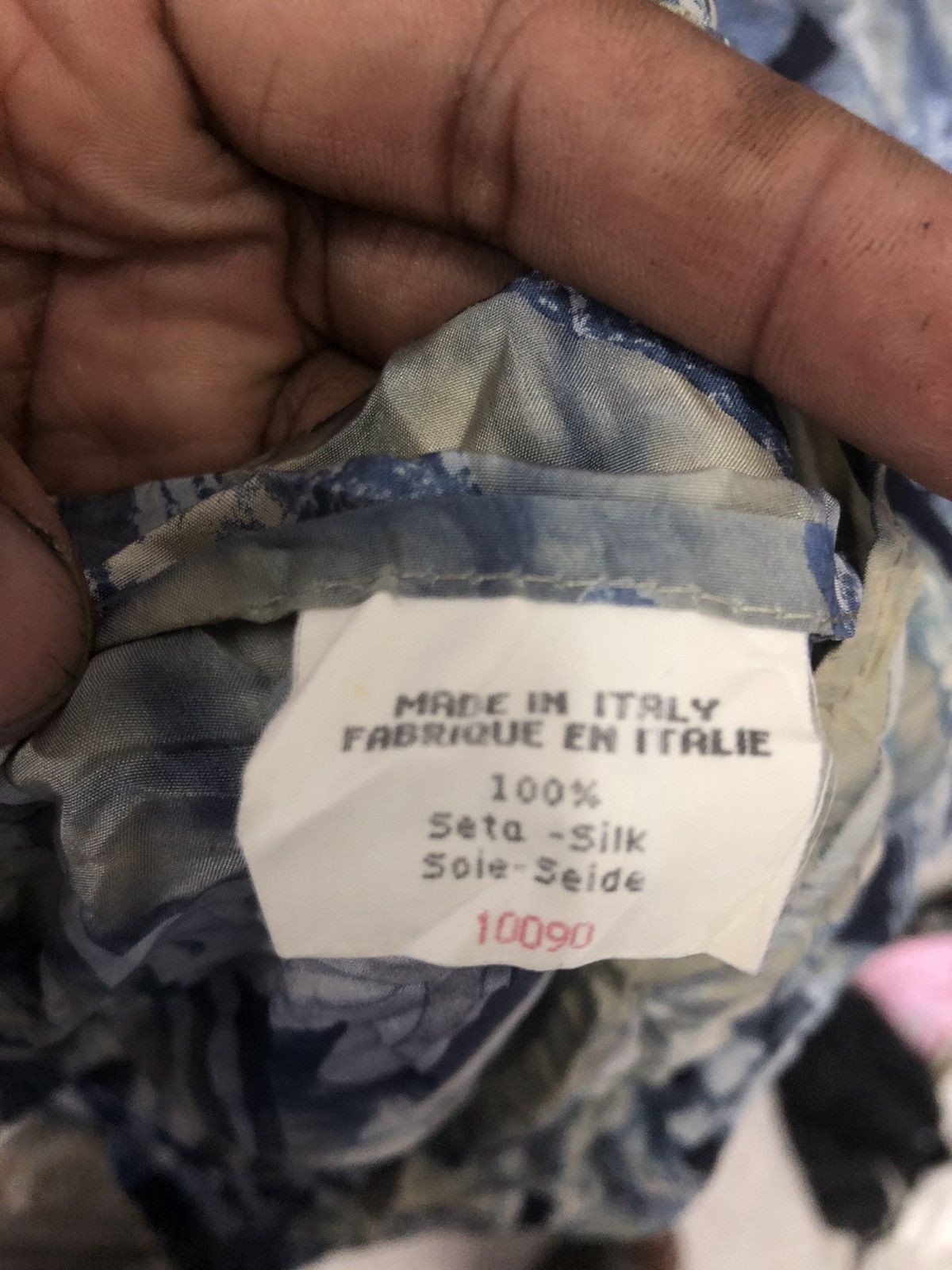 Byblos × Designer Byblos silk button up shirt Size US L / EU 52-54 / 3 - 4 Thumbnail
