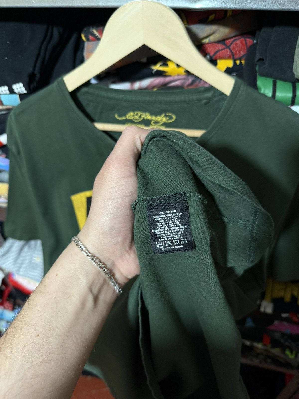 Christian Audigier × Ed Hardy Ed Hardy by christian audiger Rock Logo T-Shirt Y2K Hype Size US XL / EU 56 / 4 - 7 Thumbnail