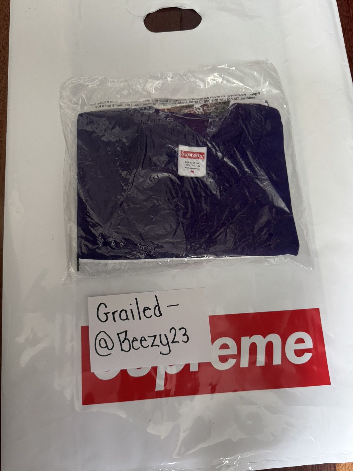 Supreme Playboi Carti Tee Sz M Size US M / EU 48-50 / 2 - 2 Thumbnail
