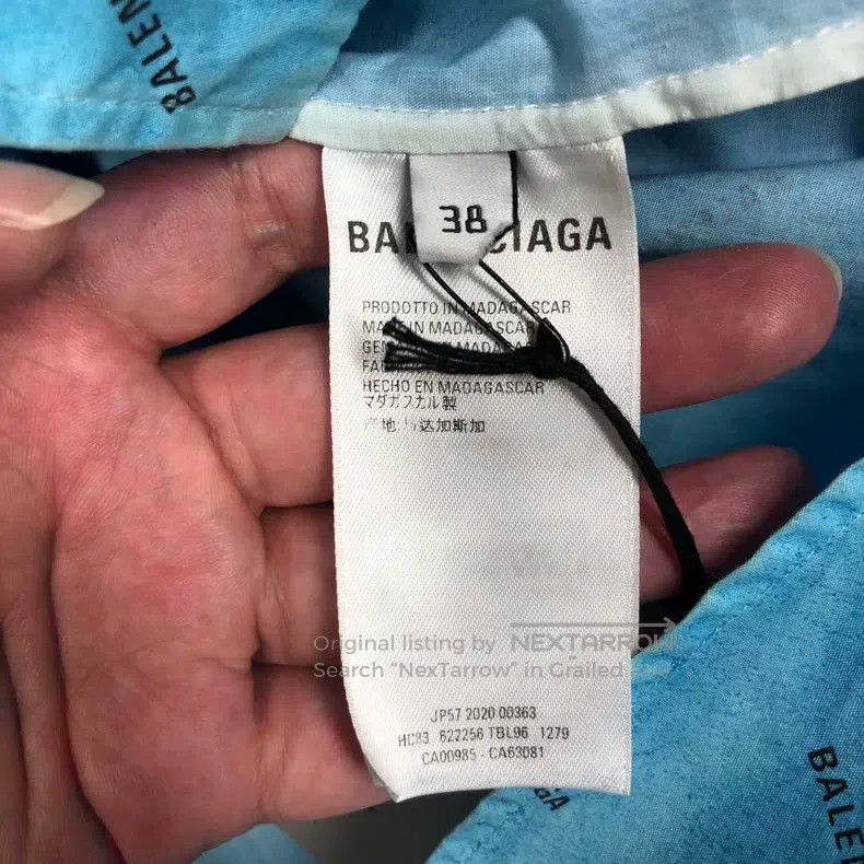 Balenciaga Balenciaga Dyed Splash Shirt Size XS / US 0-2 / IT 36-38 - 5 Thumbnail