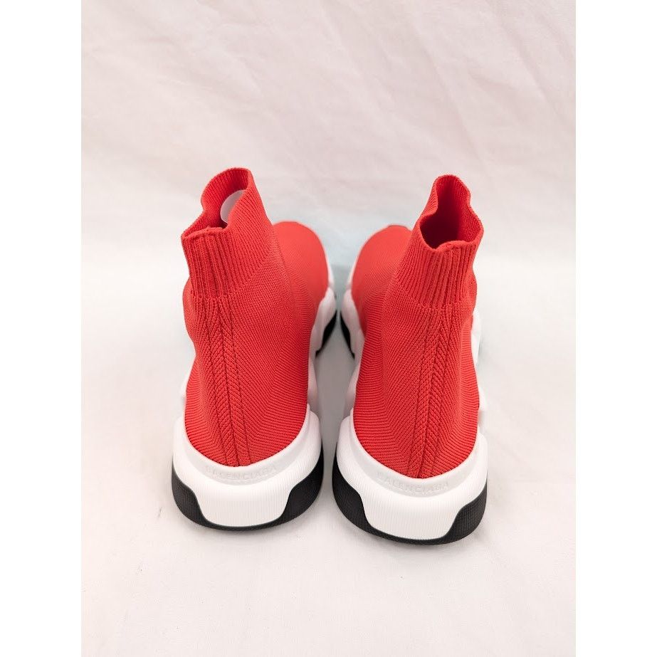 Balenciaga o1rshd1 New Recycled Speed 2.0 Low-Top Sneakers in Red/White Size US 8 / EU 41 - 20 Thumbnail