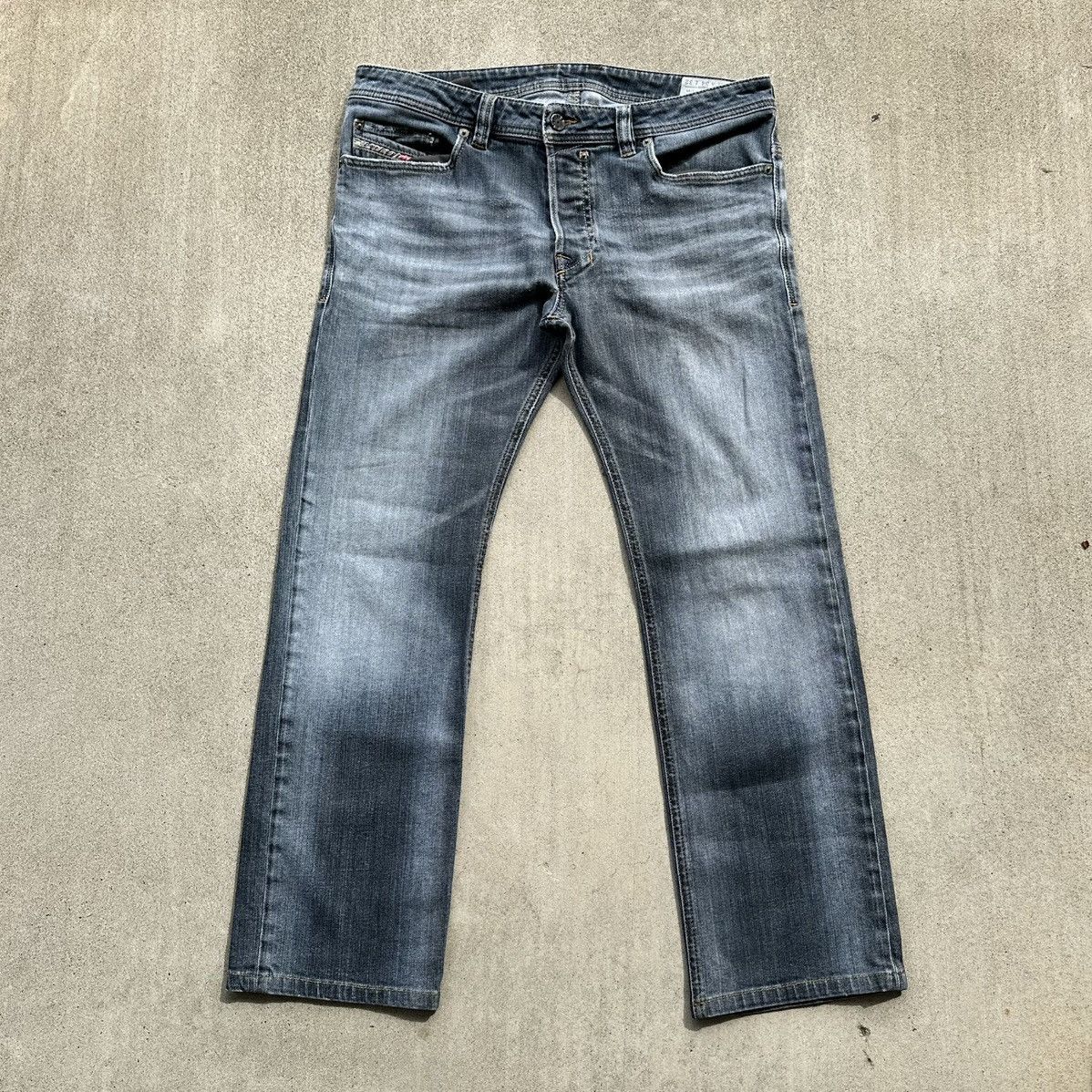 Diesel Diesel Safado Jeans Men Size 34x28 Straight Fit Stretch Size US 34 / EU 50 - 1 Thumbnail