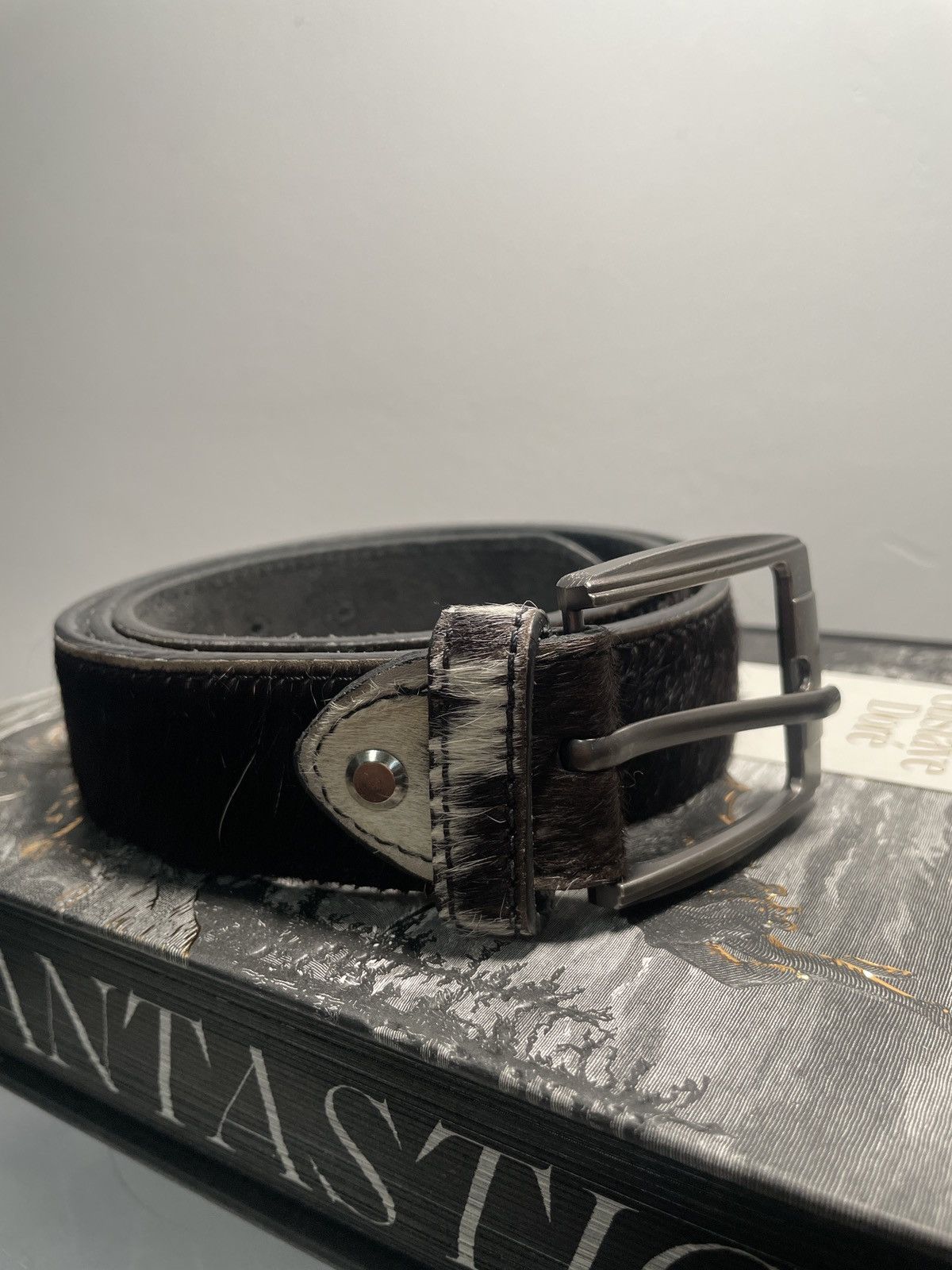 Mutimer Mutimer triple cowhide black belt Size ONE SIZE - 1 Thumbnail