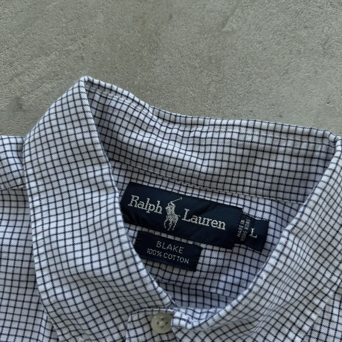 Polo Ralph Lauren × Vintage Vintage 90s Polo Ralph Lauren Button Ups Shirt Blake Size L Size US L / EU 52-54 / 3 - 5 Thumbnail