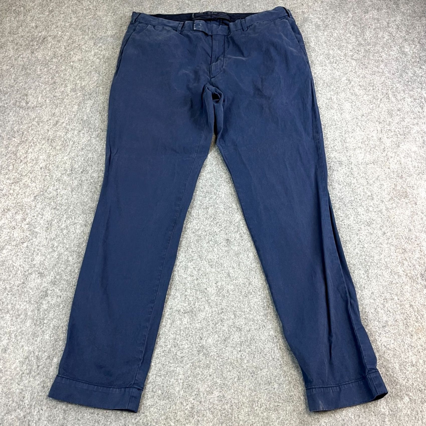 Polo Ralph Lauren Polo Ralph Lauren Mens Chino Trousers Pants Slim Tapered Fit 38 32 Navy Blue Size US M / EU 48-50 / 2 - 2 Thumbnail