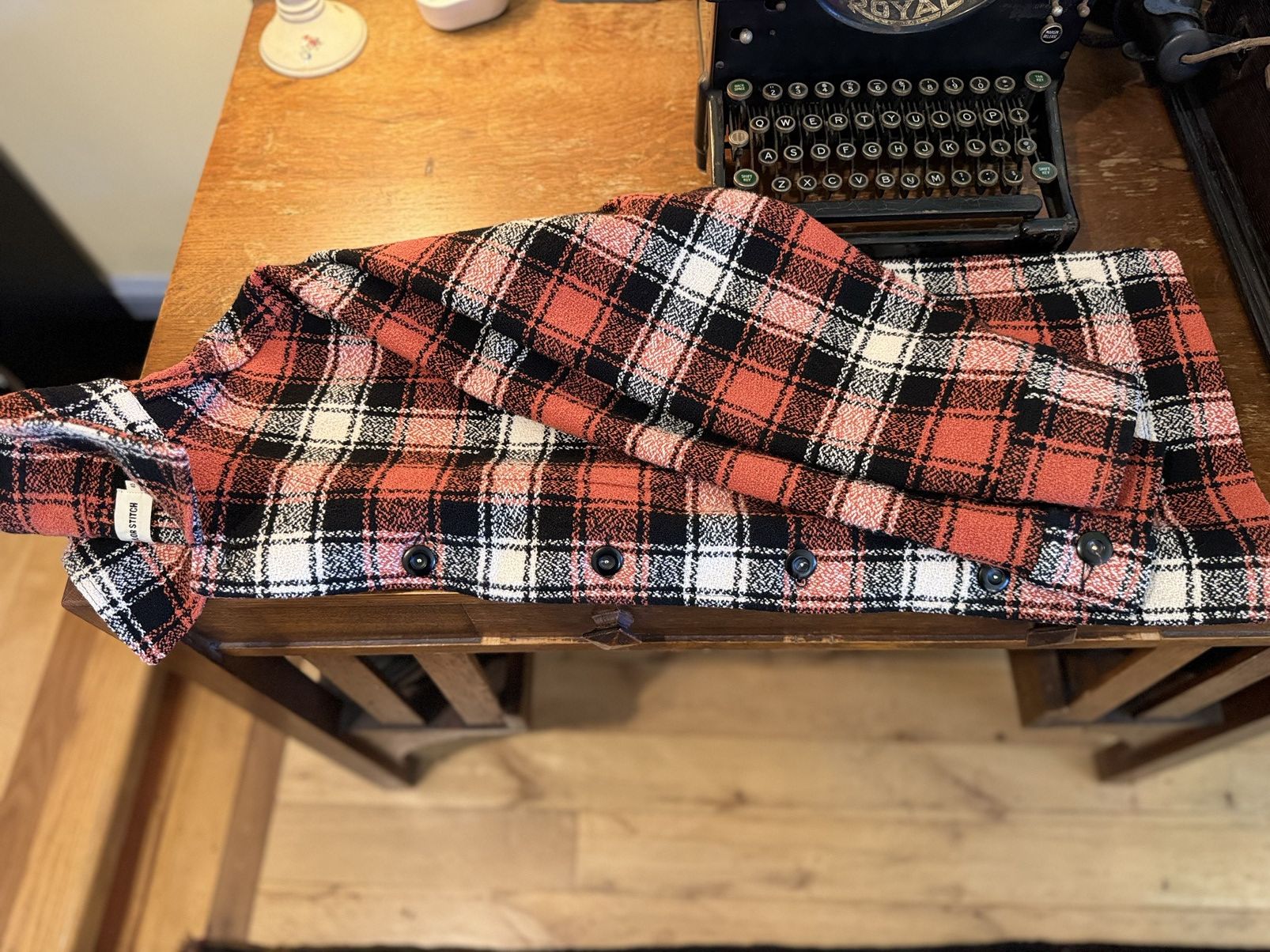 Taylor Stitch Taylor Stitch - Ojai Jacket in Garnet Plaid Wool - Size 40 Size US M / EU 48-50 / 2 - 5 Thumbnail