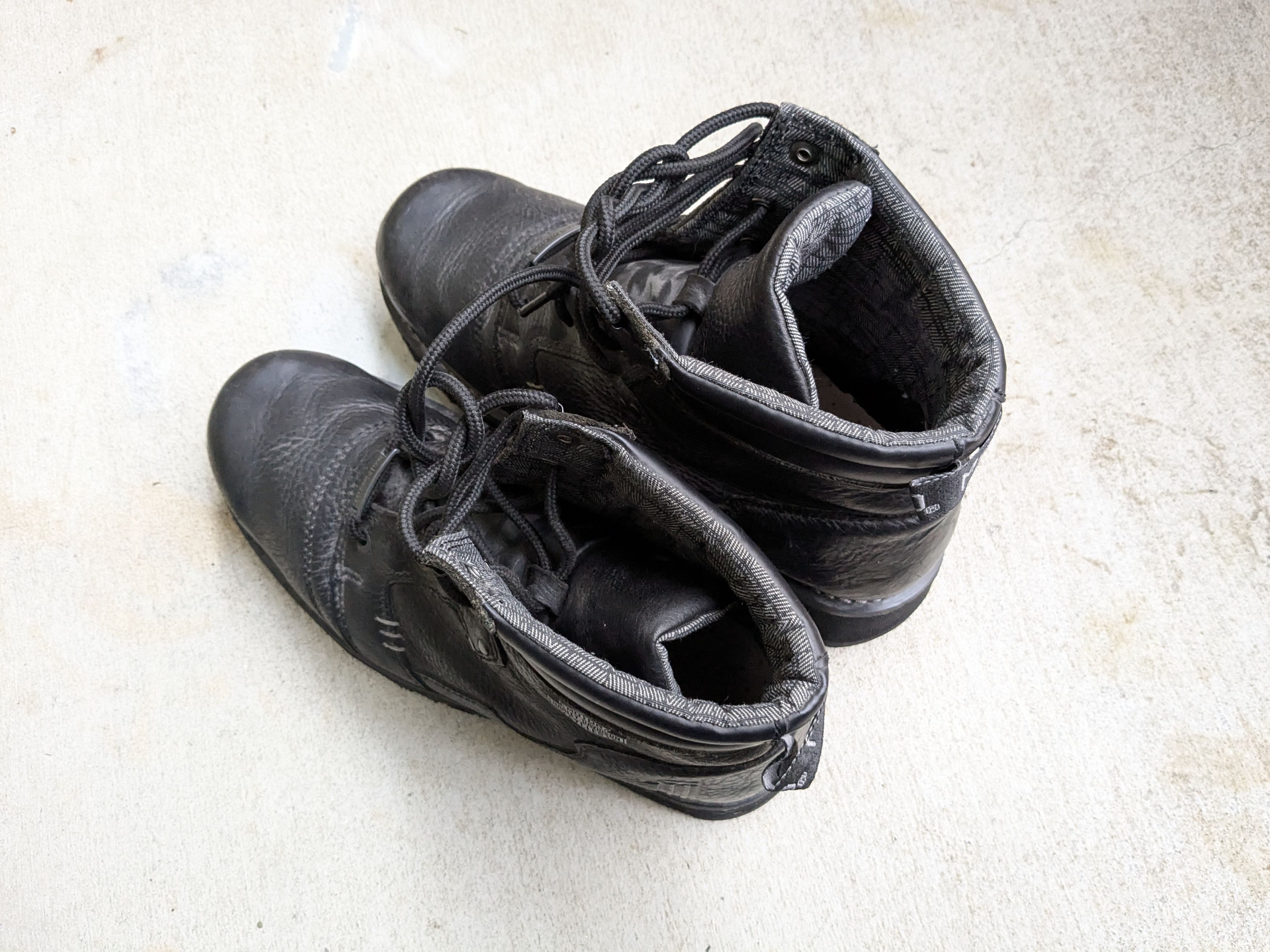 Harley Davidson Harley Davidson Motorcycle Boots Black 12 Biker Leather Size US 12 / EU 45 - 14 Thumbnail