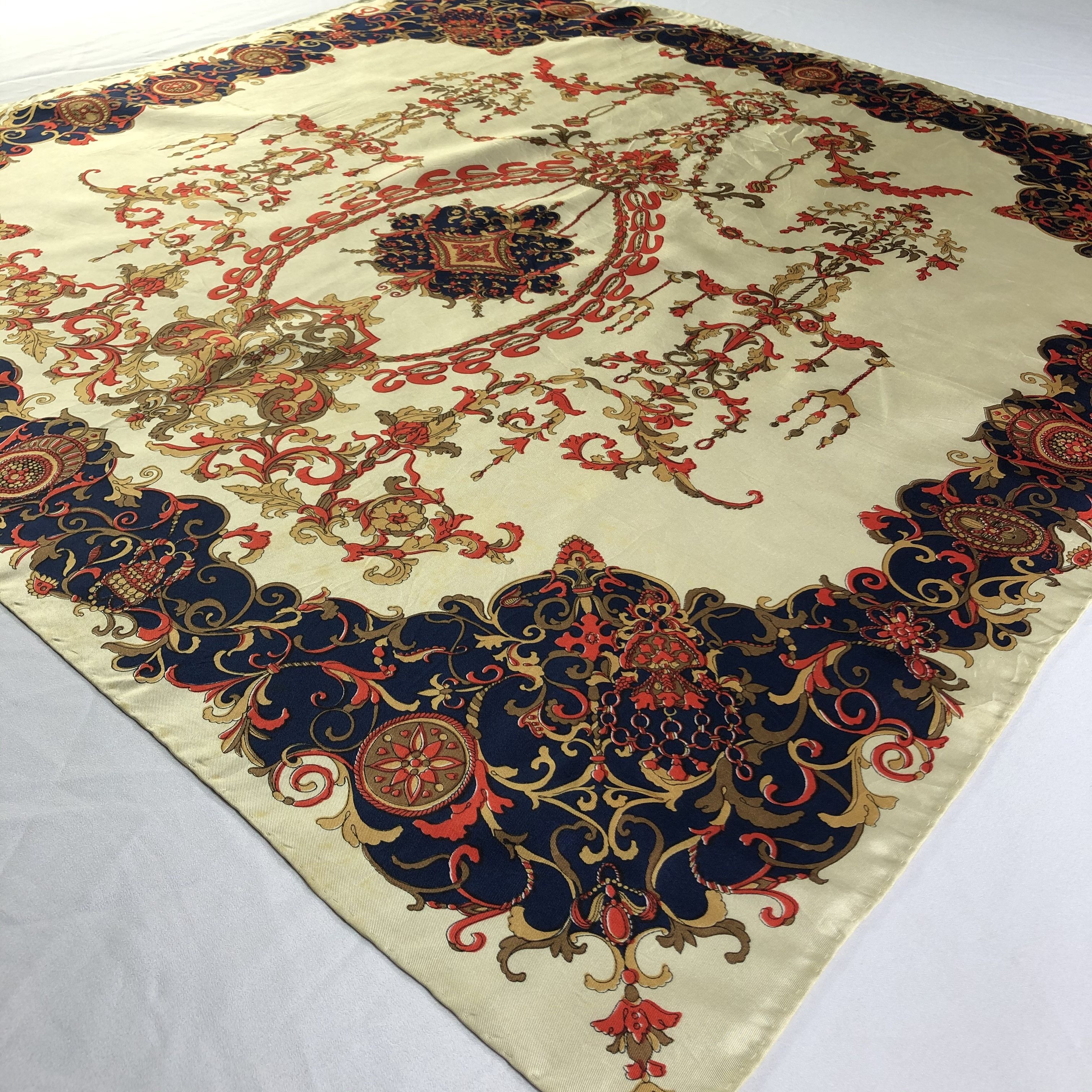 Vintage Vintage Aurora Silk Scarf Size ONE SIZE - 3 Thumbnail