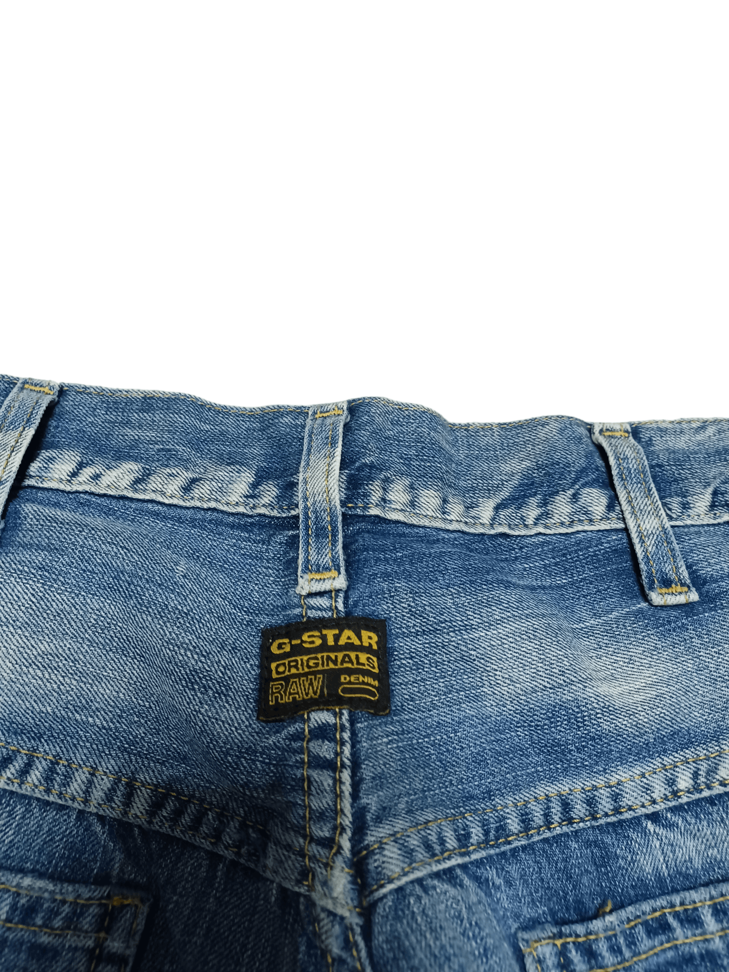 G-Star VINTAGGE DISTRESSED DIRTY G STAR RAW AVANTGARDE JNS JAPANESE Size US 34 / EU 50 - 6 Thumbnail
