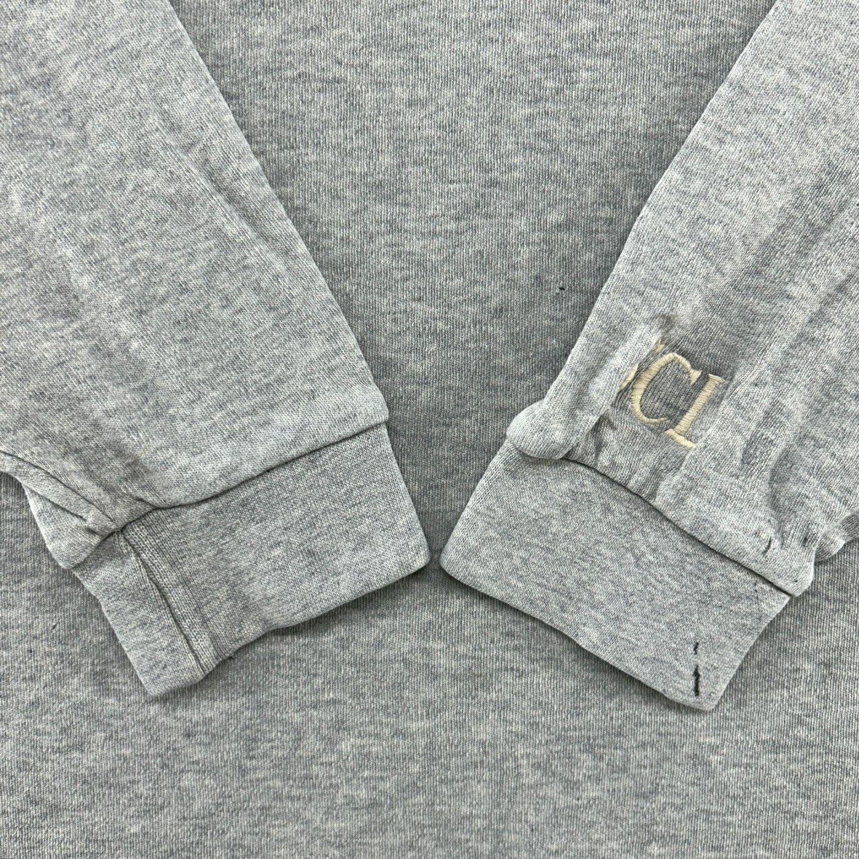 Vintage Vintage Tyndale Shirt Mens XL Grey Long Sleeve Pocket Workwear Cotton Heather HRC2 FRMC 90s Mens Size US XL / EU 56 / 4 - 3 Thumbnail