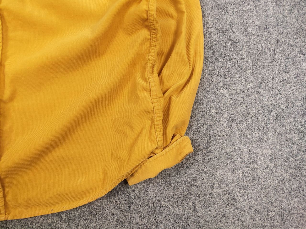 RAGEBLUE Vintage Rageblue Japan Design Corduroy Yellow Button Shirt Size US L / EU 52-54 / 3 - 6 Thumbnail
