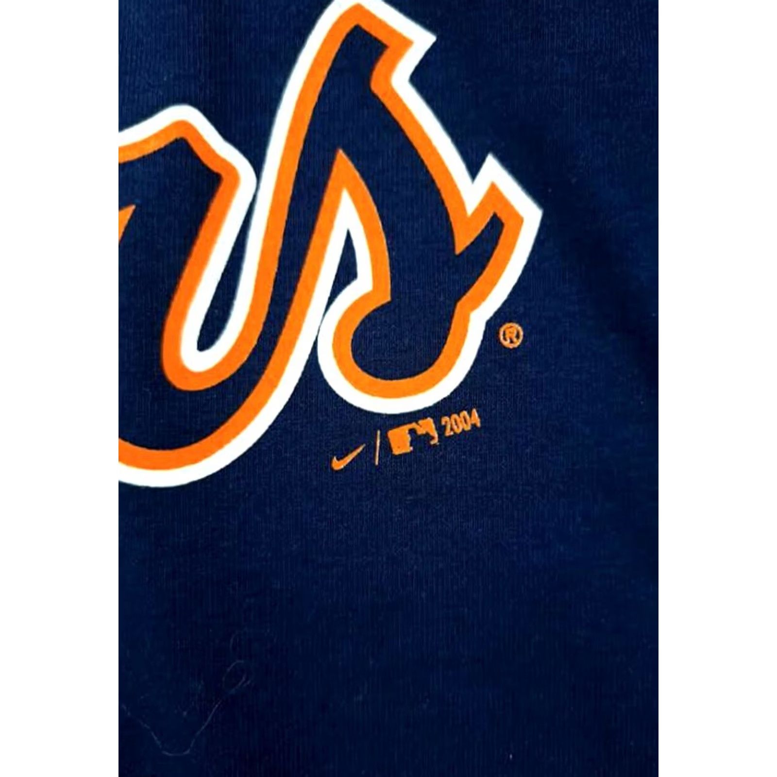 Nike VINTAGE Detroit Tigers Nike T-Shirt XL Blue Men Short Sleeve Baseball 2004 Center Swoosh EUC Size US XL / EU 56 / 4 - 5 Thumbnail