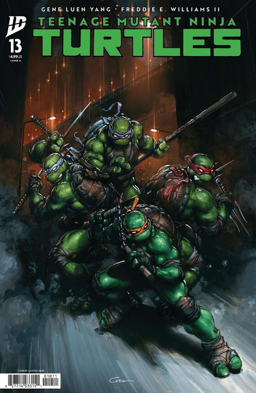 Other TMNT #13 (Clayton Crain) – regular cover D Size ONE SIZE - 1 Thumbnail