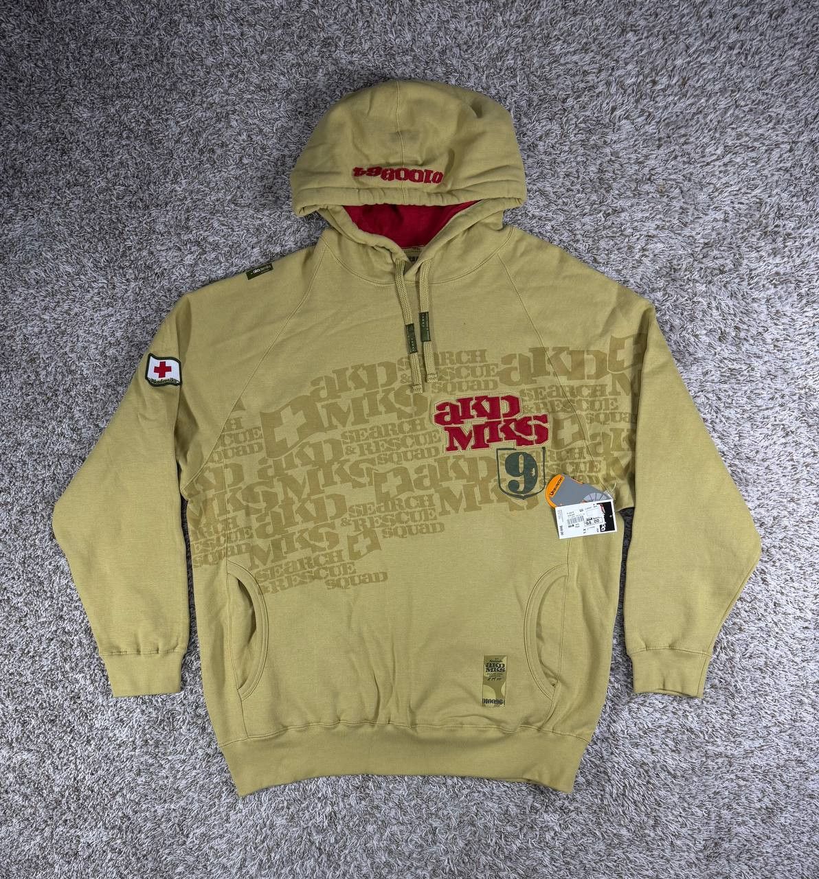 Akademiks Vintage Akademiks Y2K Pullover Hoodie Hip Hop Logo Size US XXL / EU 58 / 5 - 1 Thumbnail