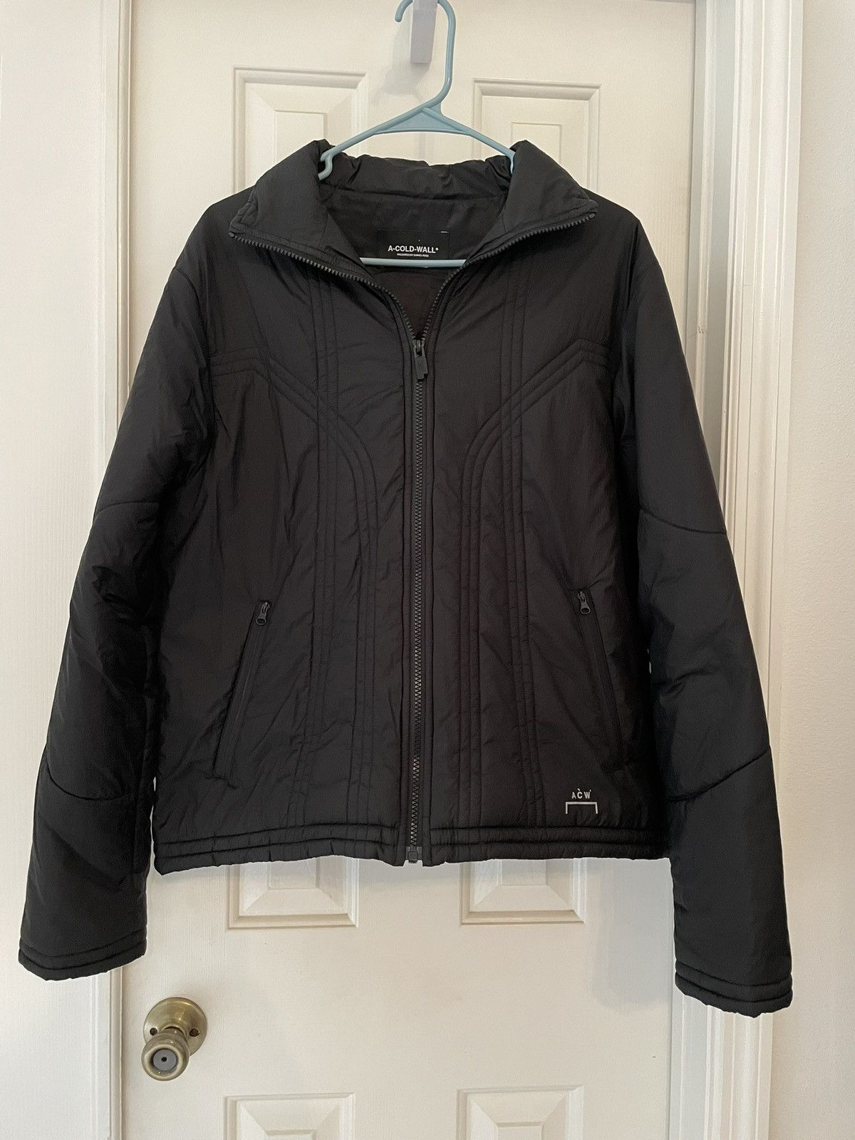 A Cold Wall Crinkle Puffer Jacket