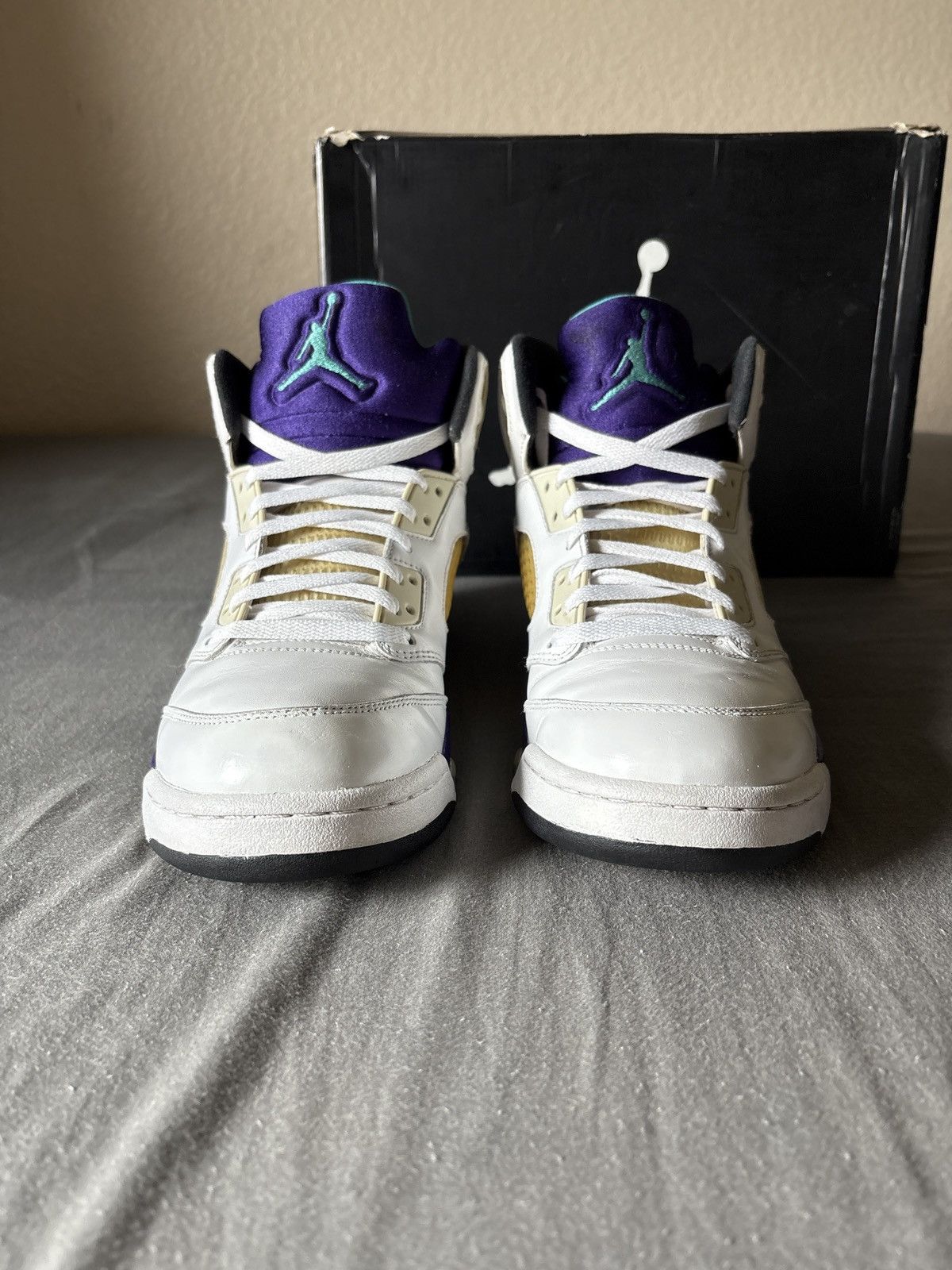 Jordan Brand Nike Air Jordan 5 Retro Grape Size US 11.5 / EU 44-45 - 4 Thumbnail