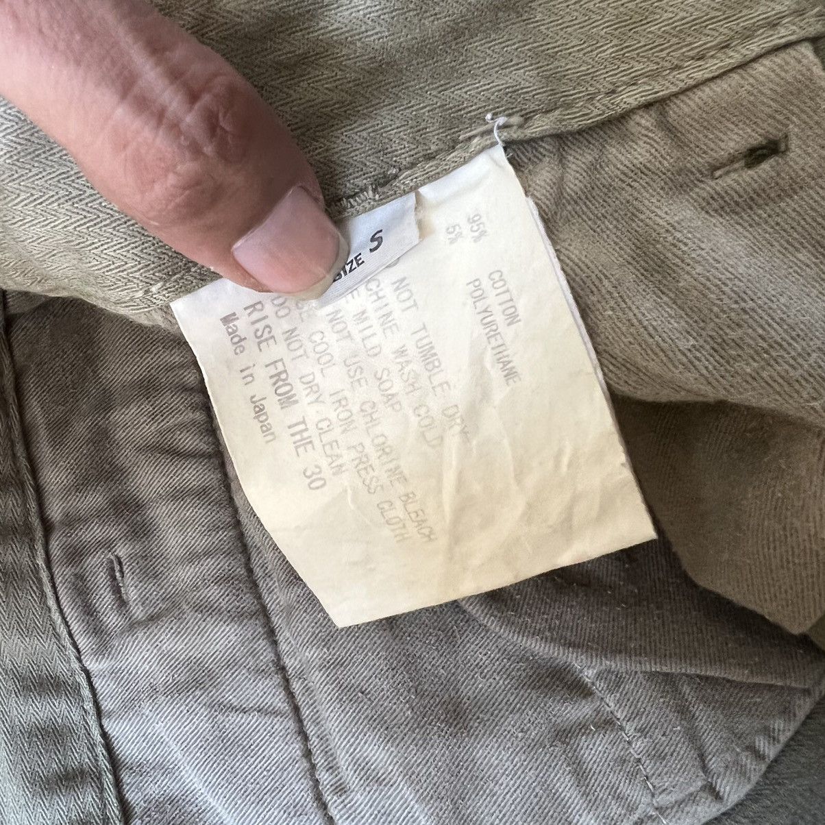 If Six Was Nine Vintage Americana Japan Cargo Pants Size US 29 - 10 Thumbnail