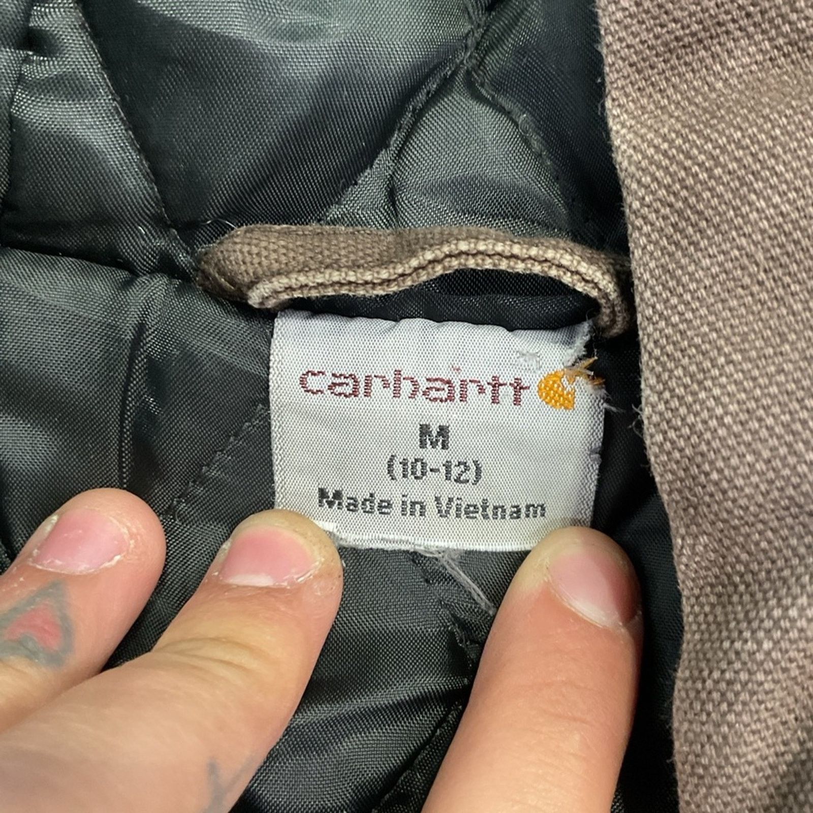 Carhartt Carhartt Brown Canvas Work Jacket Size US M / EU 48-50 / 2 - 3 Thumbnail