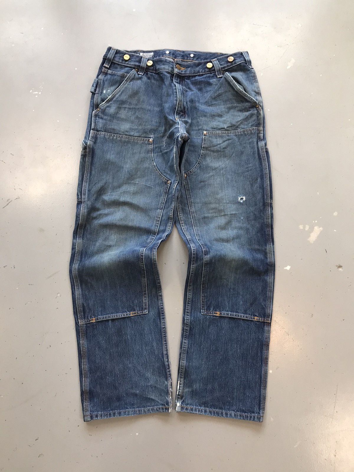 Carhartt × Vintage Vintage Carhartt double knee denim Size US 34 / EU 50 - 1 Thumbnail