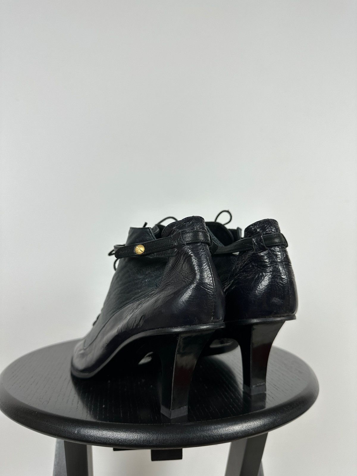 Marithe + Francois Girbaud Vintage Marithe Francois Girbaud Lace Up Ankle Boots Size US 10 / IT 40 - 5 Thumbnail