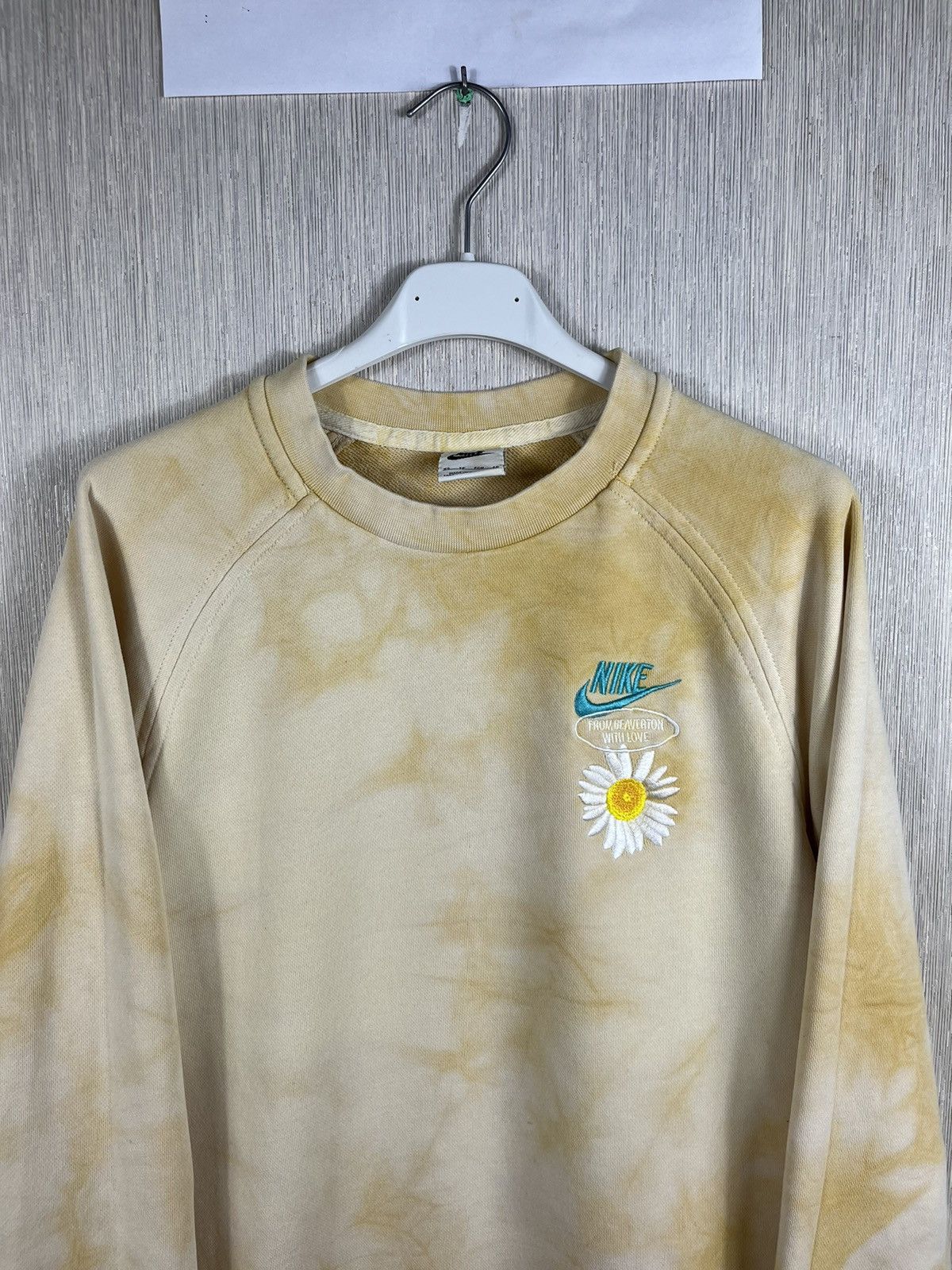 Nike Nike french terry tie dye crewneck sweatshirt daisy logo y2k Size US XS / EU 42 / 0 - 5 Thumbnail